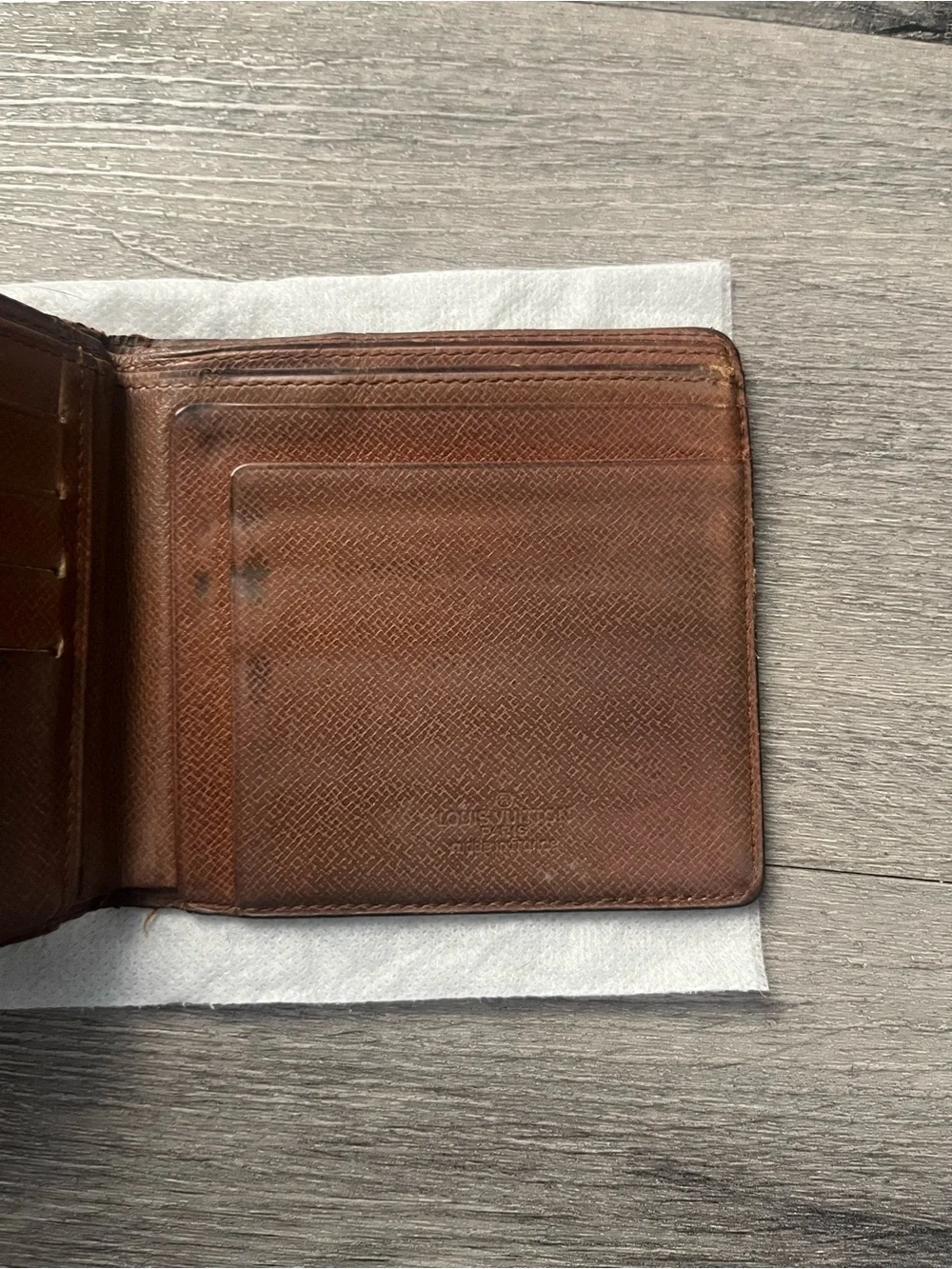 Louis Vuitton Monogram Canvas Men's Bifold Wallet in Brown